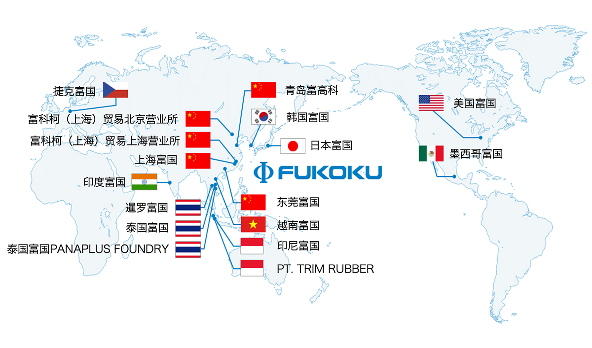 富国集团全球分布